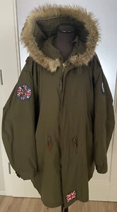 Fishtail Parka M51 Mil-Tec mit Winterfellkapuze neuwertig Gr. L / 56-58 - Bild 1 von 7