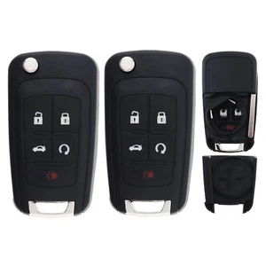 2x 5 Botones Repuesto Llavero Cubierta Estuche Apto para Chevy Cruze (OHT01060512) EE. UU. - Imagen 1 de 7