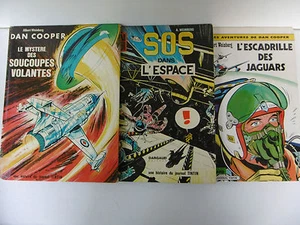 DAN COOPER 3 T SOUCOUPES VOL/SOS DANS L'ESPACE/ESCADRILLE JAGUARS ÉTAT CORRECT - Foto 1 di 4