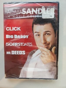 Adam Sandler DVD Click Big Daddy 50 First Dates Mr Deeds NEW Factory Sealed - Picture 1 of 1