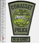K-9 Cohasset PD Canine Unit Officer & Dog Team Massachusetts PD Patch 