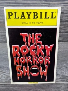 THE ROCKY HORROR SHOW, NOCHE DE APERTURA, PLAYBILL, NOVIEMBRE DE 2000, CIRCLE IN THE SQU - Imagen 1 de 7