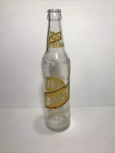 Vintage Dad's Root Beer Clear Glass Bottle 16 Oz 10-3/4" tall Embossed - Picture 1 of 8