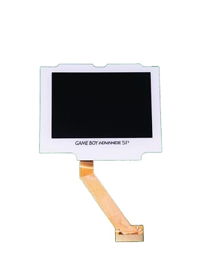Gameboy Advance Sp 720x480 Retro Pixel V5 Laminated 3.0'' IPS LCD Kit - White - Image 1 of 4