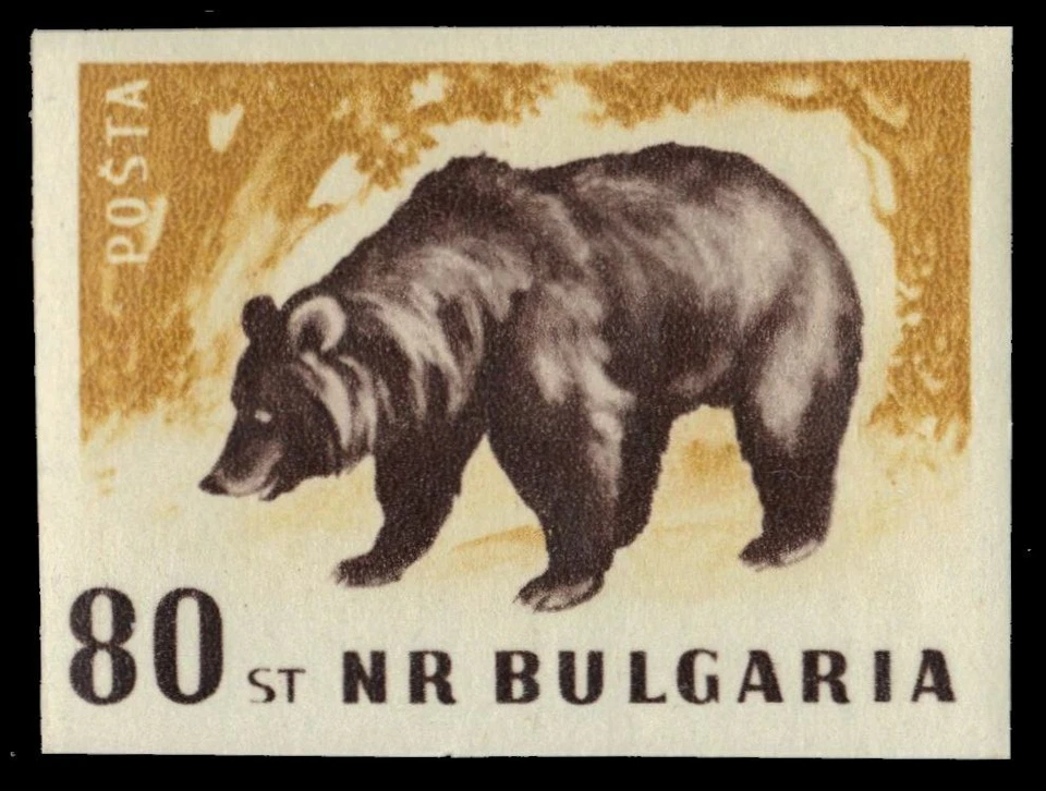 BULGÁRIA 1008i - Urso Marrom Europeu "Ursus arctos" (pf5101) - Imagem 1 de 1