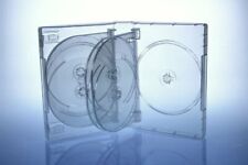 Pudełko DVD, Puste etui, Rękaw, 10-krotny, 190 x 135 x 35 mm, przezroczysty