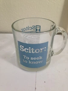 SCITOR CORPORATION Glass Coffee Cup mug - Picture 1 of 7