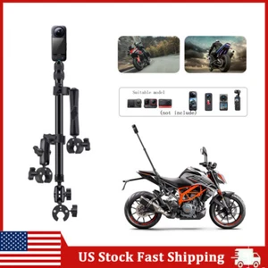 Motorrad unsichtbare Selfie Stick Halterung für Insta360 X2 X3 X4 & DJI Action 2 3 4 - Bild 1 von 8