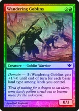 Wandering Goblins FOIL Conflux NM Red Common MAGIC THE GATHERING CARD ABUGames