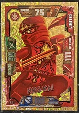Lego Ninjago Series 1 trading card LE1 NRG Kai Limited edition