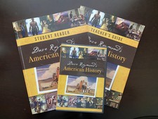Dave Raymond American History Homeschool--Teacher & Student books & DVDs-3 items