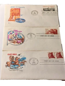 First Day of Issue FDI Covers 1982 Lot of 3 - Picture 1 of 2
