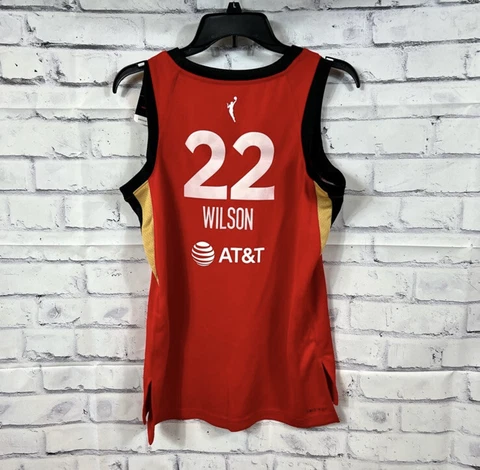 Nike A'ja Wilson WNBA Las Vegas Aces Jersey DJ4572-658 New Women’s Large 48 NEW Cover