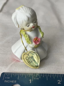 Vintage Napco Mini Birthday Girl January “Carnation” Flower - Picture 1 of 7