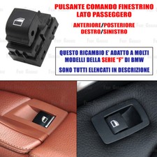 Passenger Window Button for BMW "F" Series 2009/2019 [See Compatibility]
