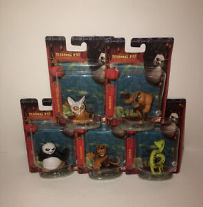Micro Collection DreamWorks Kung Fu Panda Lot of 5~Po/Tigress/Viper/Shifu/Monkey