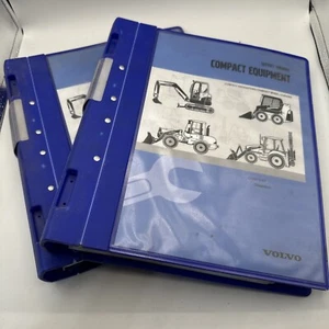 VOLVO COMPACT EQUIPMENT Service Shop Repair Manual Complete 2 Vol Set OEM - Picture 1 of 6