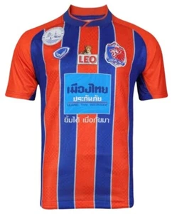 2024 - 25 Port FC Thailand Football Soccer Jersey Shirt Home Red Blue - Picture 1 of 7