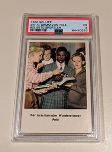 1959 1960 Schutt Pele' Pele Peel Beliebte Sportler Ein Atgrmm.Von Belie PSA 5 EX - Bild 1 von 6