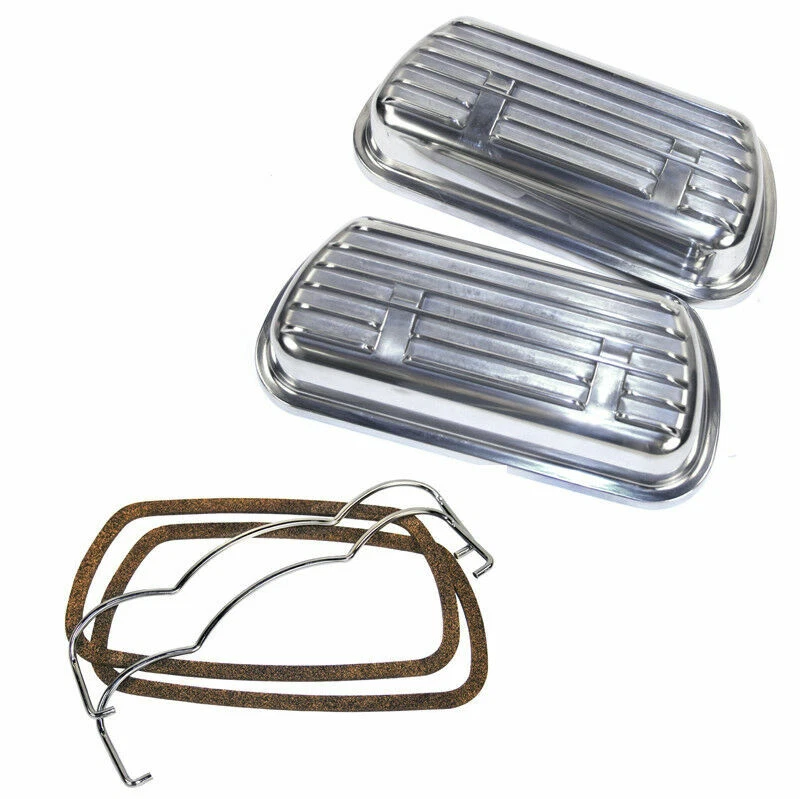 JUEGO DE CUBIERTA DE VÁLVULA DE ALUMINIO CON CLIP EMPI 00-9138-0 INCLUYE PACAS, CLIPS Y JUNTAS Foto 1 de 1