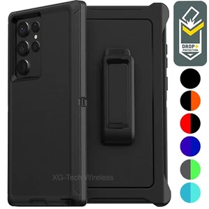 Coque résistante antichoc pour Samsung Galaxy S25 S24 S23 S22+ Ultra + clip ceinture - Photo 1 sur 13