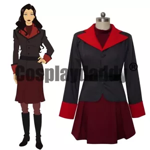 Asami Sato Cosplay Kostüm TLOK Buch drei Uniform Outfit Kleid - Bild 1 von 5
