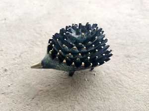Vintage Hedgehog Ashtray 6 parts Full Set Walter Bosse Austria PW - Picture 1 of 9