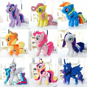 My Little Pony Plush Toys Anime Stuffed Soft Dolls Pinkie Pie Rainbow Dash Gifts
