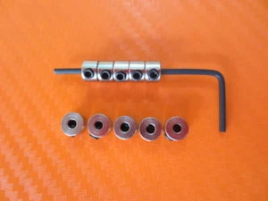 10 pezzi anelli di regolazione anelli di bloccaggio 2 mm 2,2 mm anello di regolazione asse ruota chiave esagonale - Foto 1 di 3