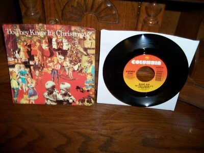 Do They Know It's Christmas?-Feed The World-Picture Sleeve-45 RPM Record Foto 1 de 4