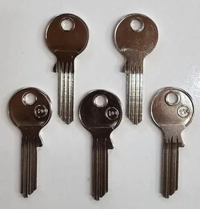 5x Zylinderschlüssel Anlage Sonderprofil +14 für EVVA - ELCA - GTV