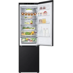 Kühl-Gefrierkombination BlackSteel LinearCooling 387L 111kWh 203cm LG GBV7280AEV - Bild 1 von 15