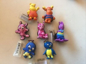 NICKELODEON BACKYARDIGANS TASHA PABLO TYRON AUTHENTIC JIBBITZ CHARM CROCS HOLES - Picture 1 of 16