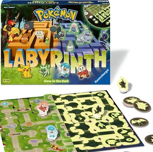Pokemon Labyrinth Glow in the Dark Leuchtet im Dunkeln Spiel Ravensburger - Bild 1 von 5