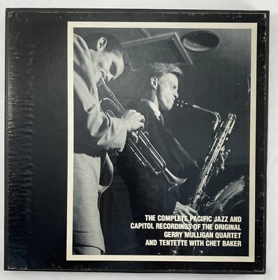 GERRY MULLIGAN CHET BAKER COMPLETE PACIFIC JAZZ 1983 5LP EX Box Set Mosaic #963 - Image 1 of 4
