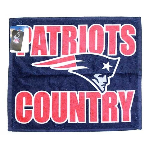 NFL New England Patriots Country Rally Towel 15 x 18 Cover