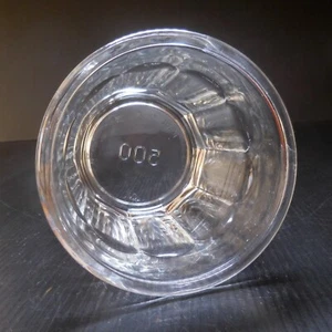 Récipient confiture vide-poche verre blanc transparent BVB France art déco N8837 - Imagen 1 de 12