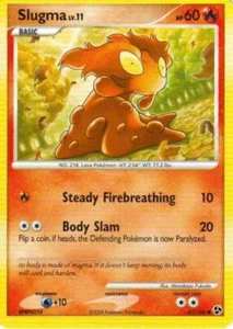 2x (pok-GE-083) Slugma (C) Pokemon D&P Great Encounters Card # 83 - Picture 1 of 1