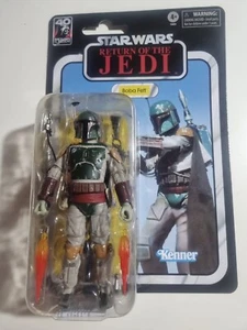Figura de acción Hasbro Boba Fett Star Wars RotJ 40th Kenner Black Series 15 cm - Imagen 1 de 2
