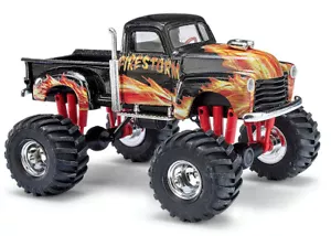 Busch 48292 Monstertruck HO Scale "Firestorm" Neu in OVP mit Vitrine Rdy to Place - Bild 1 von 2