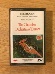 Beethoven- Music for Wind Instruments Cassette Tape Chamber Orchestra of Europe - Picture 1 of 4