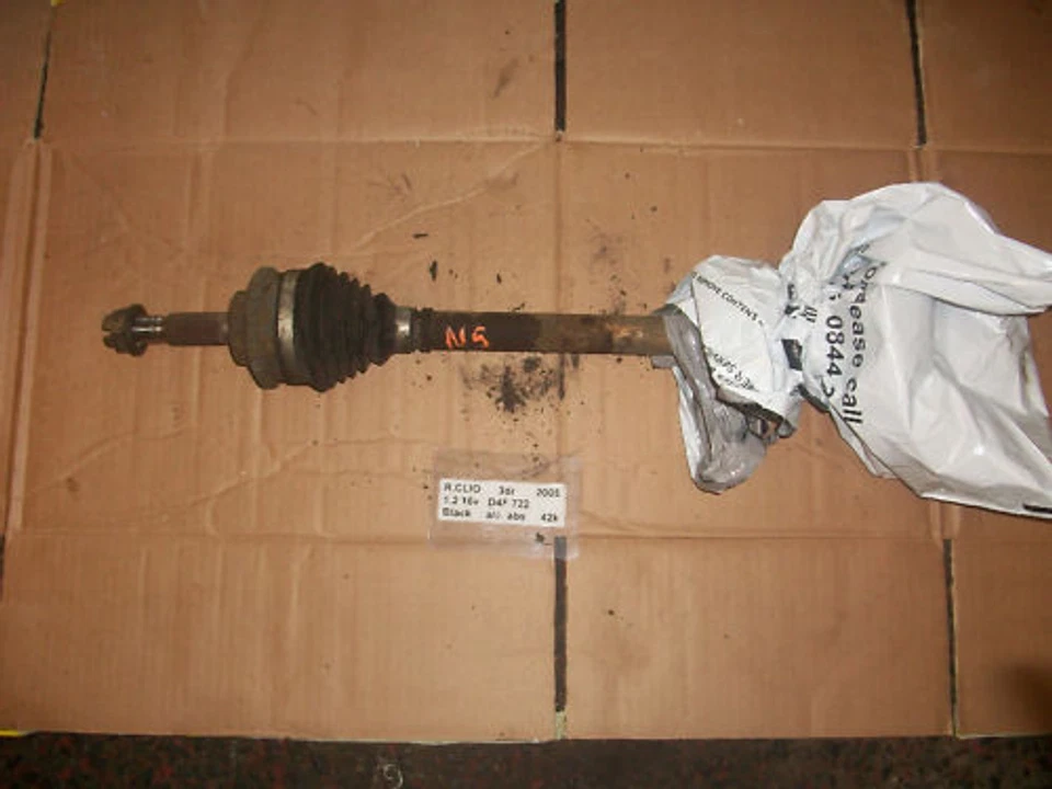 RENAULT CLIO 2002-2005 CAMPUS 2006-2009 1.2 NEARSIDE PASSENGER DRIVESHAFT ABS - Image 1 of 1