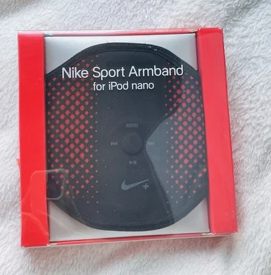 NUEVO Brazalete deportivo Nike para Apple iPod Nano 1-5 GEN negro y rojo precio de venta sugerido por el fabricante 29,00 USD Foto 1 de 2