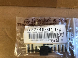 Eppendorf Brinkmann Adaptador Nariz Cono Pistón Sello Eyector 5-50M Filtro Mate 12 C - Imagen 1 de 3