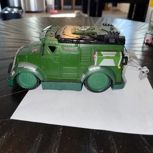 2002 TMNT SWAT VAN BATTLE SHELL VEICOLO PLAYMATES Teenage Mutant Ninja Turtles - Foto 1 di 11
