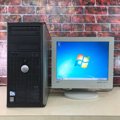 Dell OptiPlex 360 PC Retro Gaming Pentium D 2.70GHz 4GB RAM Windows 7 Pro 64-Bit - Image 1 of 4