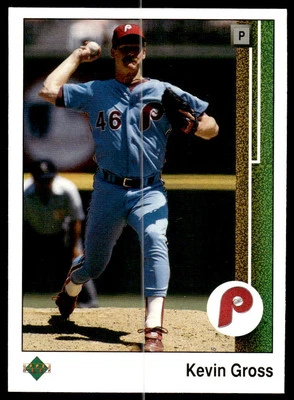 Kevin Gross 1989 Upper Deck #31 Philadelphia Phillies - Image 1 of 2