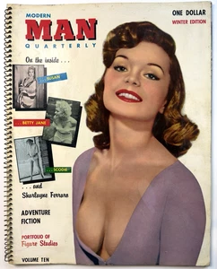 MODERN MAN Quarterly (Winter 1958) RUSS MEYER Bunny Yeager Vintage Pinup RARE VG - Picture 1 of 9