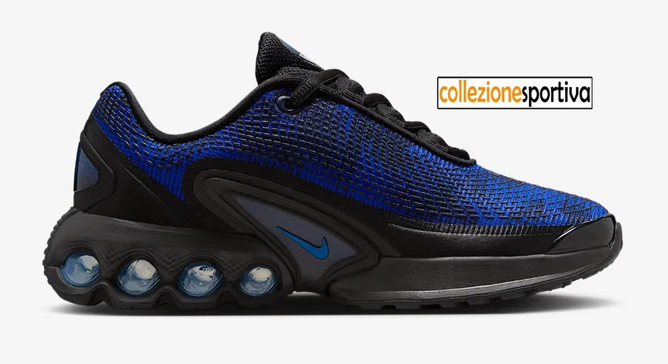 SCARPE NIKE AIR MAX DN IB7690-001 col. nero/blu - Immagine 1 di 4