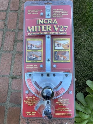 Incra Ultra Precision Miter Gauge V27 With Original Package Made In USA - Image 1 of 4